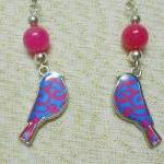 Pink Jade and Damask Bird C..