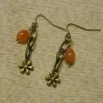 Carnelian Jelly Bean Chain ..