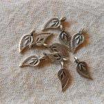 Paisley or Fancy Leaf Charm..