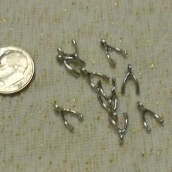 Little Bitty Wishbone Charms