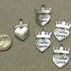 Crochet Queen Charms