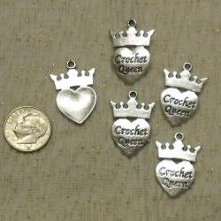 Special Crochet Queen Charms
